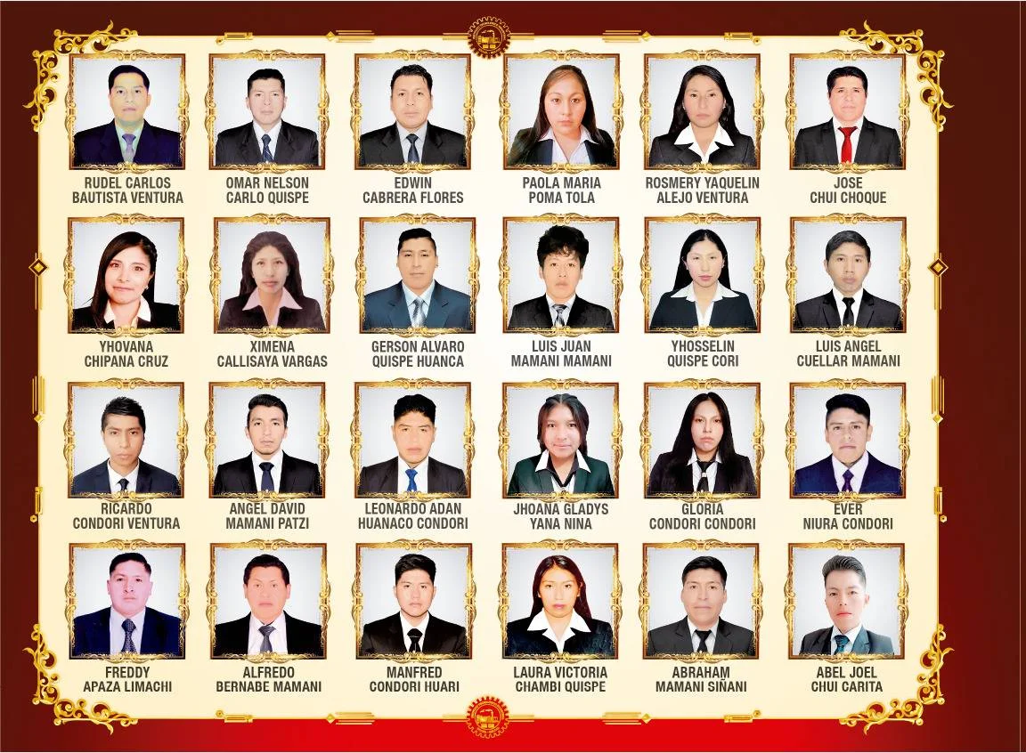 Segunda página de la lista de graduados 2025